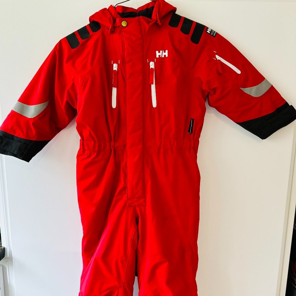 Helly Hansen Red Weatherproof Snowsuit Sizes 6